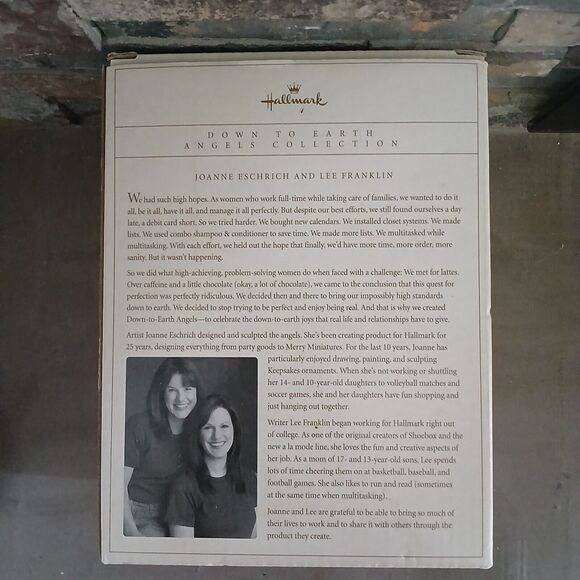 Down to Earth Angel Hallmark Figurine Angel of Good Cheer NEW Open Box Gift Idea - Picture 9 of 12